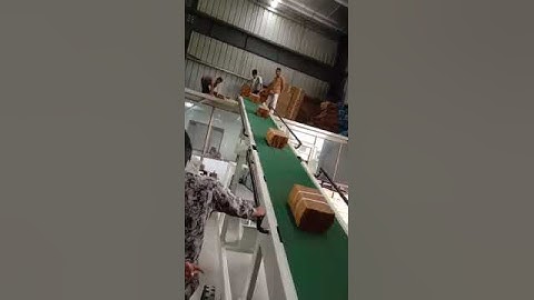 Box Stacking Loading Unloading Conveyor