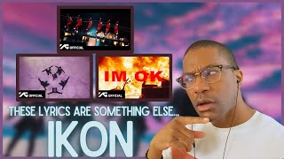 iKON | 'Why Why Why', 'Dive', 'I'm Ok' MV's REACTION | It's the lyrics though..