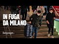 Les Italiens se ruent vers la gare pour fuir Milan avant la mise en place de la quarantaine