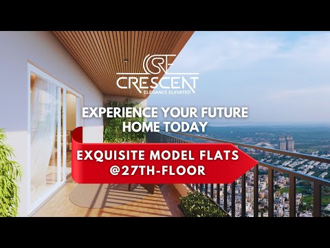 Experience Studio at 27th Floor| Candeur Crescent | Actual Flat Tour