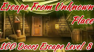 Escape From Unknown Place | 100 Doors Escape Game | Level 8 | Gamer Zone screenshot 1