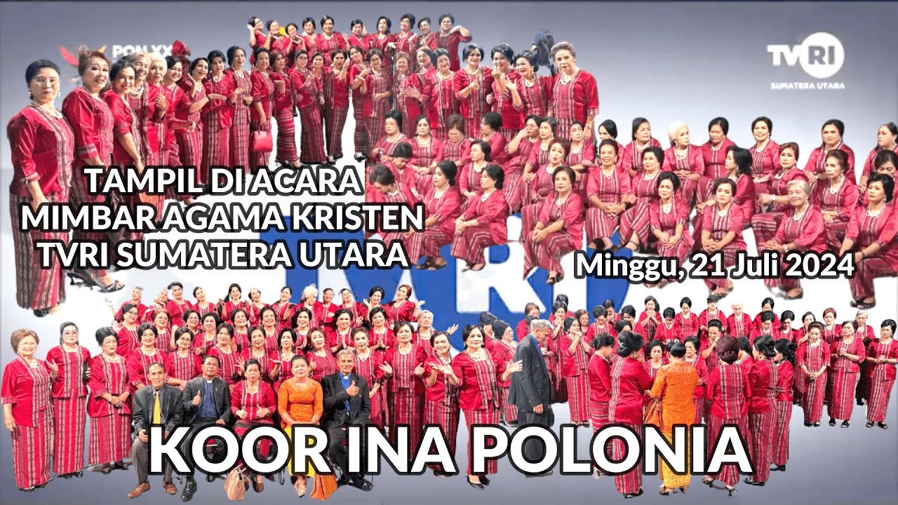 KOOR INA POLONIA HKBP MEDAN SUDIRMAN - TVRI MIMBAR AGAMA KRISTEN PROTESTAN