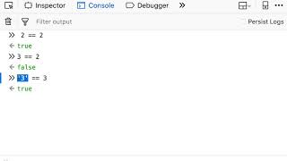 fff8-15 Strict Comparison Equal (===) in JavaScript