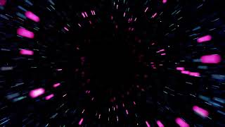 4K Neon Particle Tunnel | 4K Screensaver