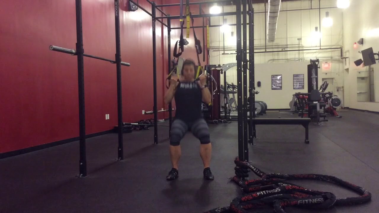 TRX Supinated Pull UPS - YouTube