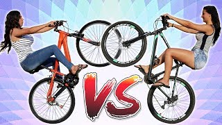 MENINAS GRINGAS VS MENINAS BR NO GRAU DE BIKE 