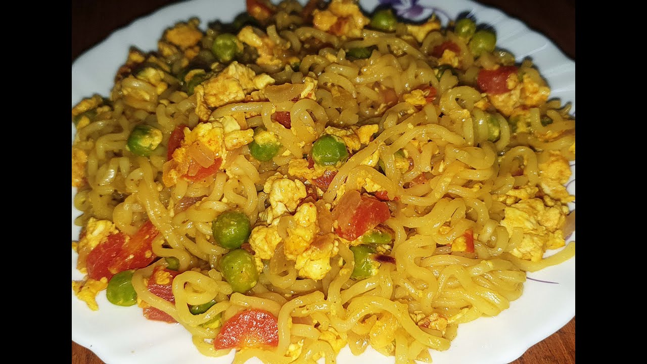 EGG MAGGI MASALA - YouTube