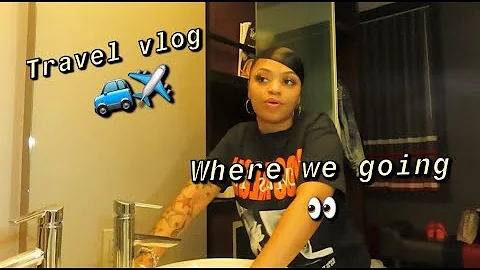 TRAVEL VLOG !! RIDE WITH ME TO ... ?? | The Damo Diore
