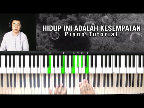 Not Angka Hidup ini Adalah Kesempatan Piano Tutorial