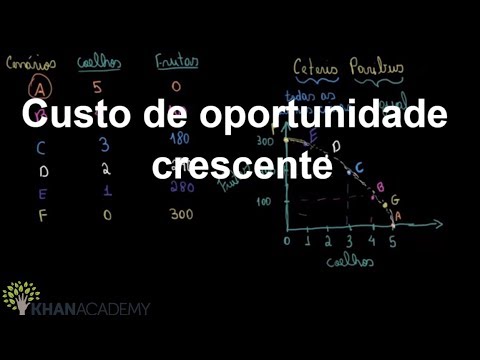 Vídeo: A subutilização está retratada em uma fronteira de possibilidades de produção?