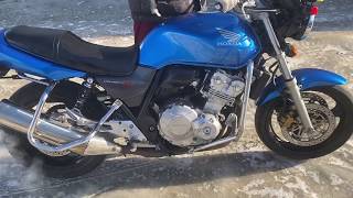 Видео запуска Honda CB 400 SF