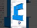 Bolt Maker XII π― | Easy 3D Steel Structure Design in SketchUp #shorts