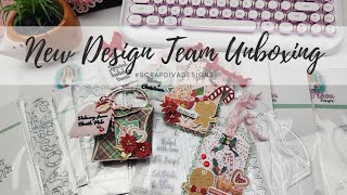 Design Team unboxing #scrapdivadesigns