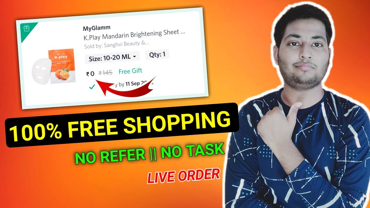 🔥3 New Biggest Free Shopping Loot ₹0 free products free products free online shopping 2022