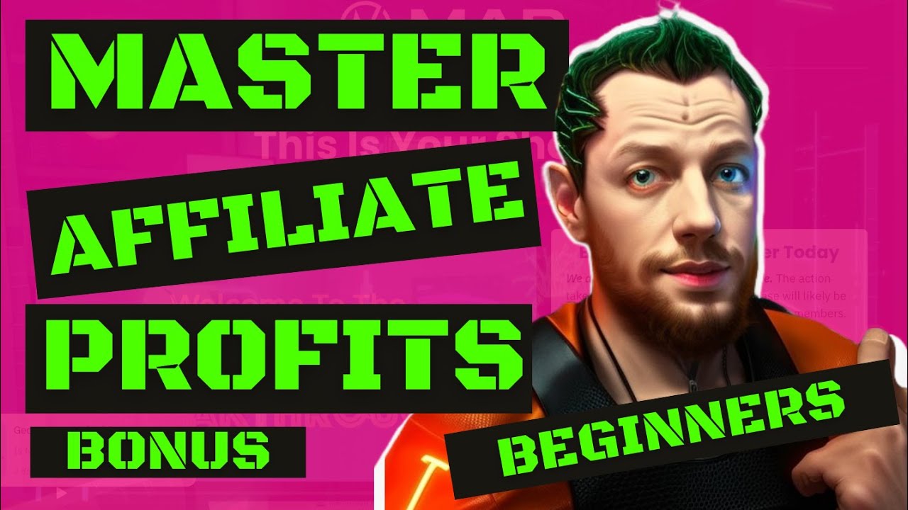 Master Affiliate Profits Review And Bonuses MAP - Affiliate Marketing For Beginners