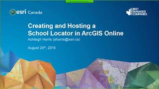 Creating and Hosting a School Locator in ArcGIS Online screenshot 4