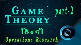 Game Theory Basics-2 Saddle Point