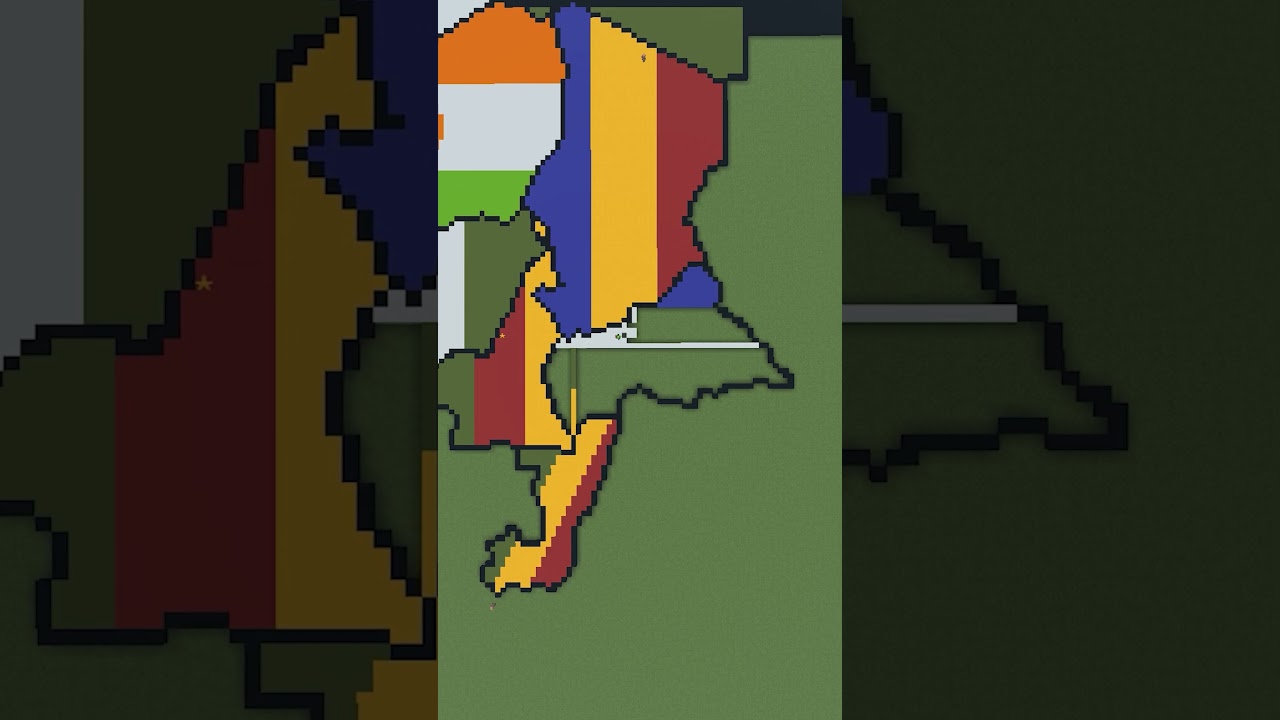 Minecraftowa mapa świata odc.117 #minecraft #gaming #shorts