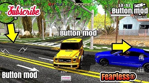 New Transparent Button Mod For Gta Sa Android