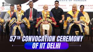 PM participates in the 57th Convocation Ceremony of the IIT Delhi