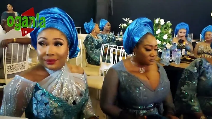 Beautiful Moment With The K1 Childhood friend & Emmanuella Aderopo @60th Birthday Alh.Sanda