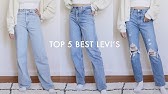 The ultimate try-on guide to women's Levi's jeans | EVERY STYLE! | 2018 -  YouTube