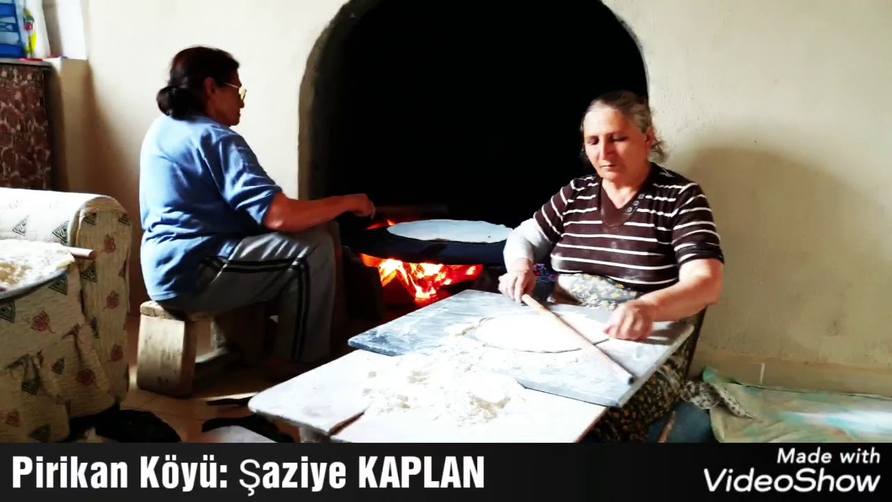 SİVAS İMRANLI PİRİKAN KÖYÜ YÖRESEL EKMEK YAPIMI