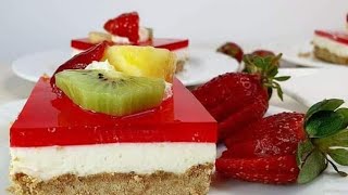 طريقه عمل تشيز كيك على البارد ??? How to make a cheese cake