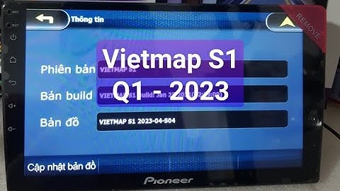 Hướng Dẫn Tải Vietmaps S1 Q1 2023 Mới Nhất Free