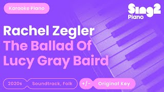 Rachel Zegler - The Ballad of Lucy Gray Baird (Karaoke Piano) Resimi