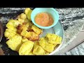 Very crispy🤗 and tasty snacks👀 har logon Ko pasand aane wala 🥔aloo aur cheese ki Bajji 