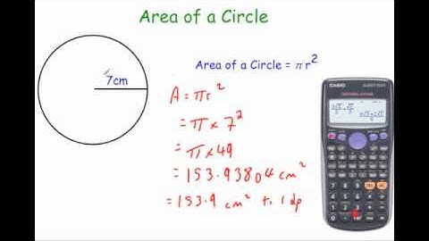 Area of a Circle - Corbettmaths