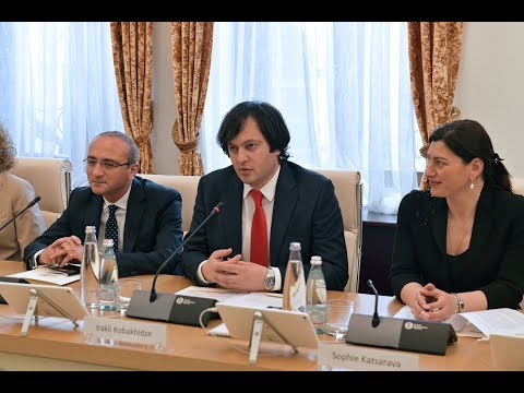 ირაკლი კობახიძის შეხვედრა კვიპროსის რესპუბლიკის პრეზიდენტ ნიკოს ანასტასიადესთან