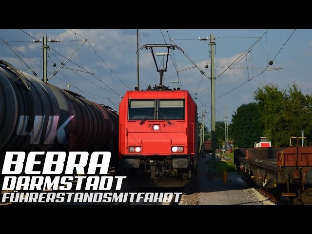 Führerstandsmitfahrt Darmstadt - Bebra, 4K, Teil 2, GoPro