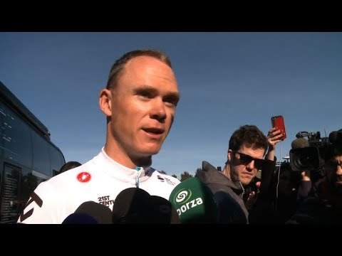 Vidéo: Chris Froome de retour à la course à Ruta del Sol