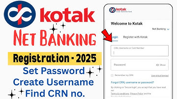 Kotak Bank Internet Banking Registration 2025 | New Process | How to start Kotak Net Banking