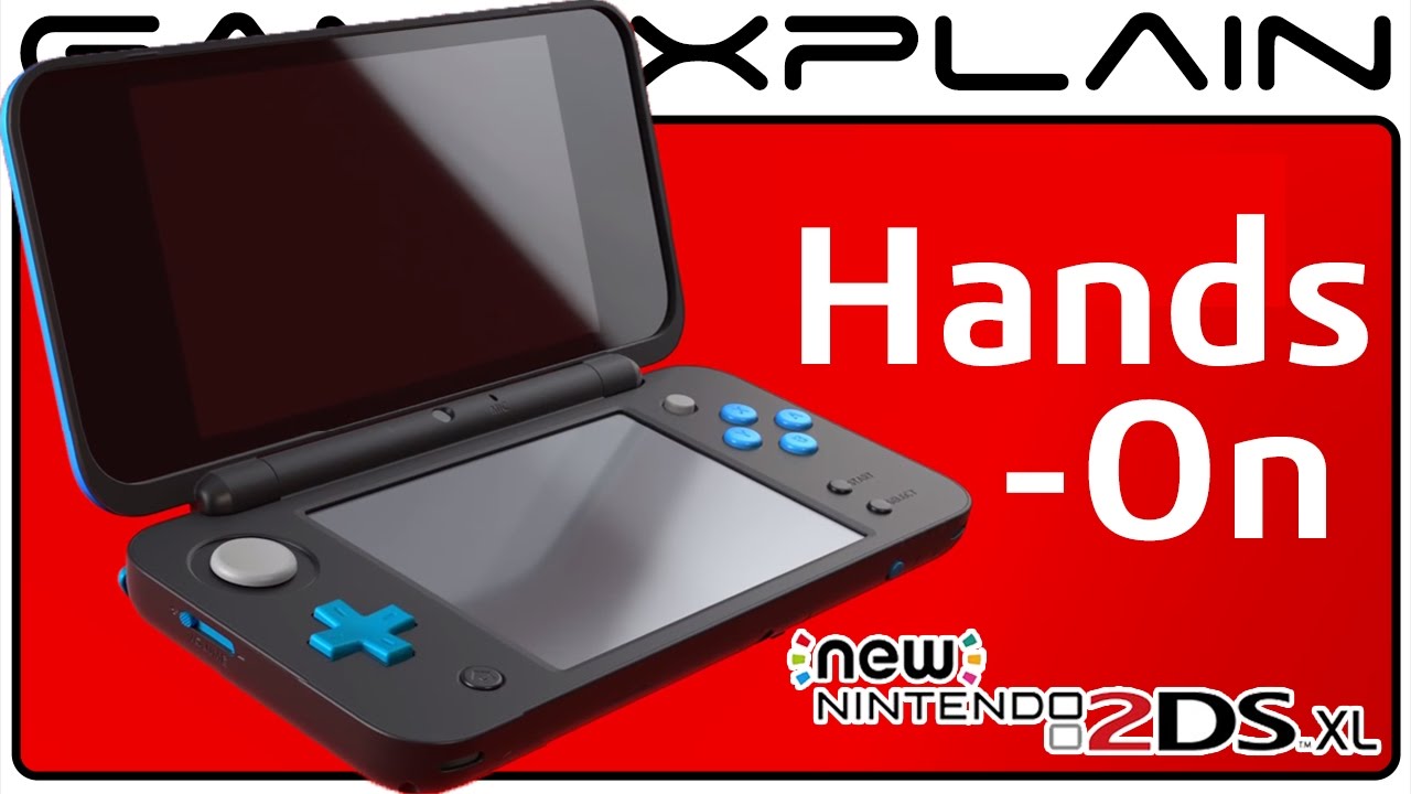 New Nintendo 2DS XL hands-on: this is the 3DS that always should have been