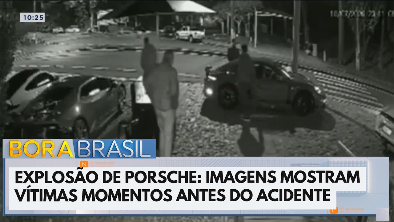 Explosão de Porsche: novas imagens mostram vítimas momentos antes do acidente