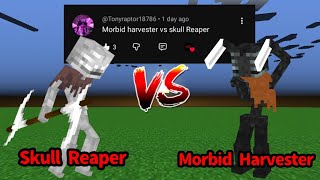 Skull Reaper vs Morbid Harvester | Minecraft Mob Battle