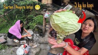 Pani jhari ma chicken thukpa||local cabbage 🥬 New view point at phoobsering🤗 lebong visit now