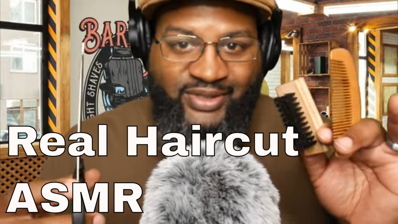 Rude Barber Haircut ASMR (Scissor Cutting Sounds)