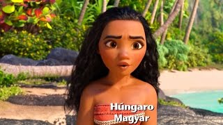 Video thumbnail of "Moana - In 24 languages - How Far I'll Go (2016) Auli'i Cravalho Lin-Manuel Miranda"