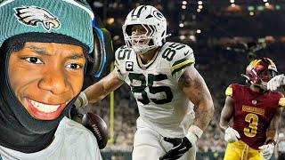 THX GREEN BAY Reacting to Washington Commanders vs Green Bay Packers Game Highlights!