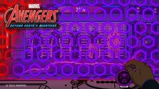 Avengers: ¡Click! Episodio 5 | ¡Realiza pruebas en el laboratorio de Iron Man con Pantera Negra! by Marvel HQ LA 11,079 views 2 months ago 2 minutes, 25 seconds