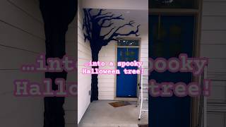 Diy Spooky Halloween Tree Using Construction Paper Not Done Yet, But Excited To Show You