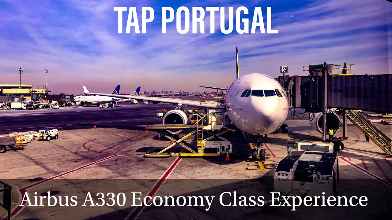 TAP Portugal Economy Flight Review Airbus A330 Lisbon to New York (EWR) TP201 YouTube