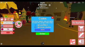 3 Of The Most Useful Christmas Codes For Roblox Mining Simulator!