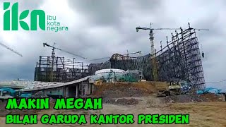 IKN ERA DUNIA‼️Moment Sejarah!!Disetiap Detik putra-putri Pemasangan Bilah Garuda Kantor Presiden..