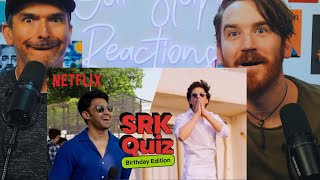 Quiz for The BIGGEST SRK Fans At Mannat REACTION!!