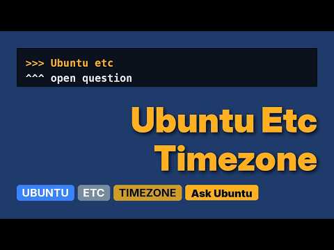 Ubuntu: /etc/localtime not a link (2 Solutions!!)